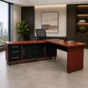 Yuppie Lawyer Desk with Laminated Leg