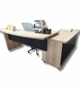 Elegance Bowfront Managers Desk